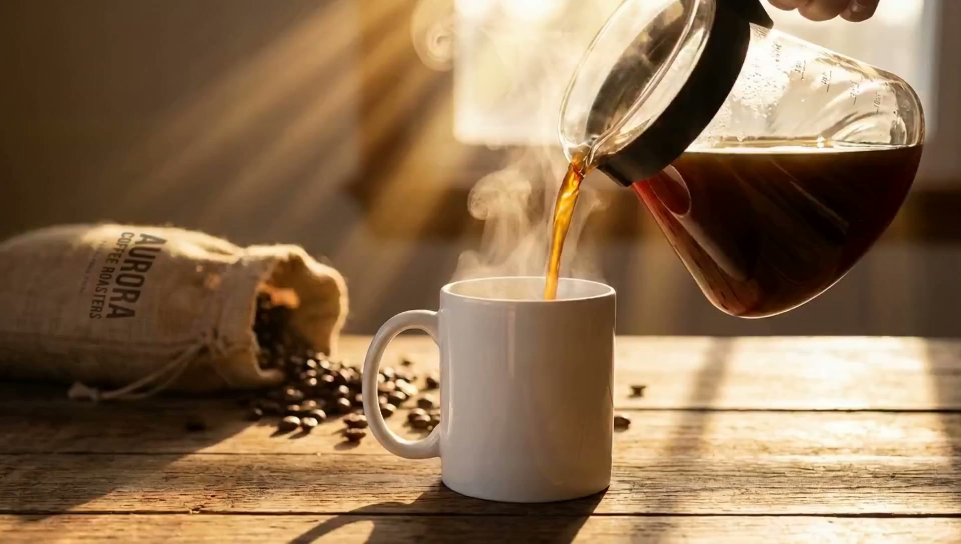 Coffee commercial