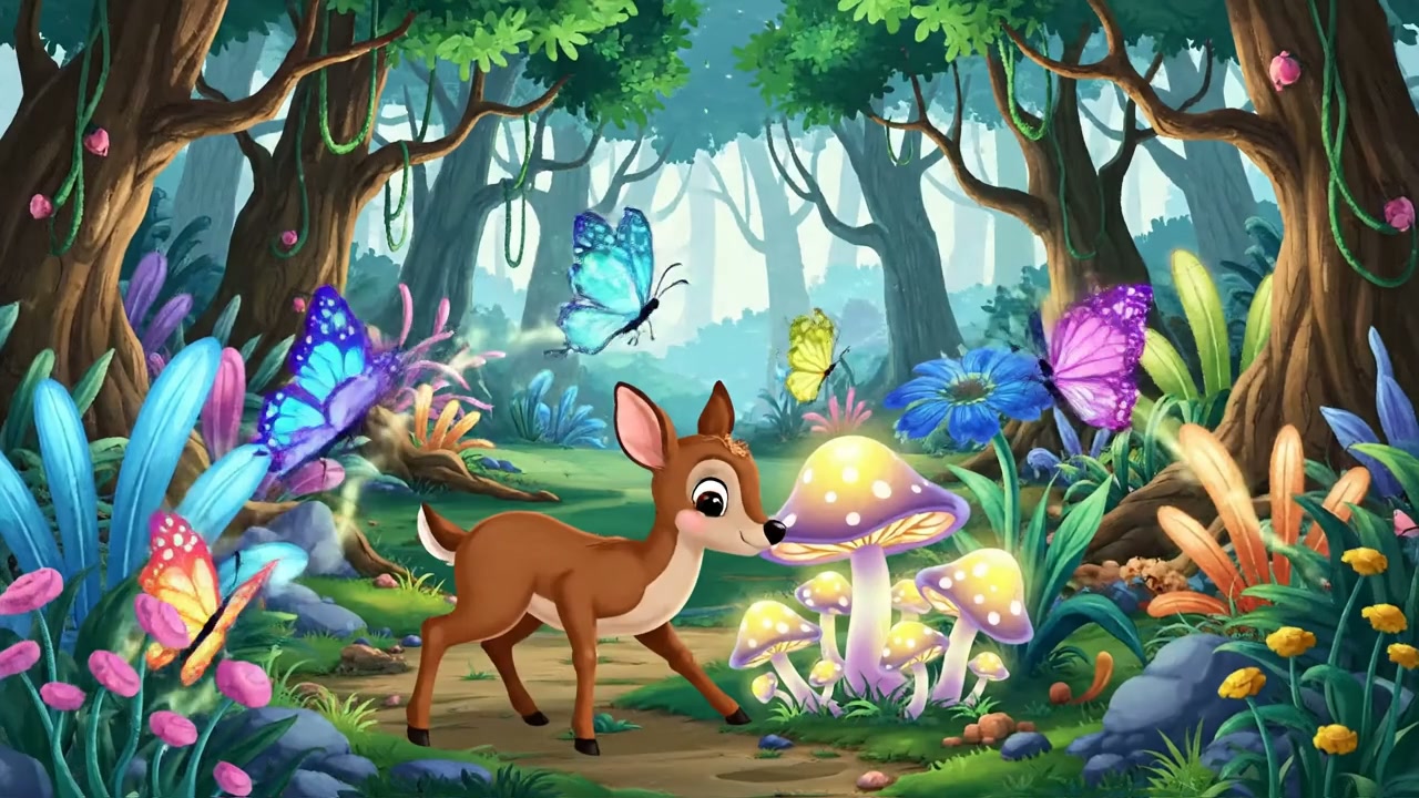 2D cartoon animation